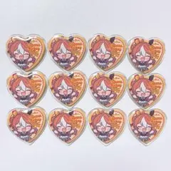 ウマ娘 コパノリッキー 缶バッジ キャラバッジ ハート缶 ハート型 ウマ娘 コパノリッキー 缶バッジ キャラバッジ ハート缶 ハート