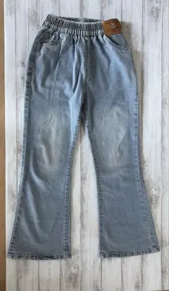 デニム ロングパンツ 150cm デニム ズボン 150