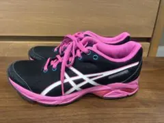 美品 美色 asics アシックス　ランニングシューズ　レディース