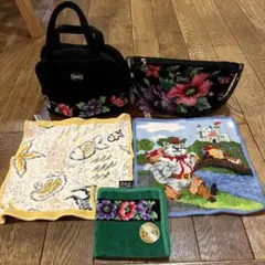 フェイラー　ハンドバッグ　ハンカチ　5点セット