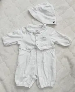 ベビー　セレモニードレス 帽子付き　60