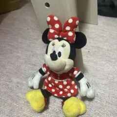 ミニー ぬいぐるみ ミニーマウス ディズニー 赤