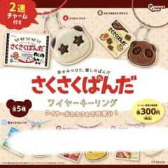 さくさくぱんだ　ワイヤーキーリング