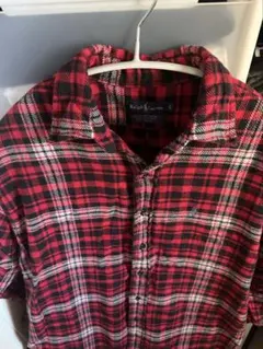 Ralph Lauren チェック柄ネルシャツ L 昔の
