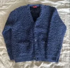 Supreme Textured Knotted Cardigan "Blue"のサムネイル
