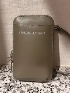 【値下げ】新品未使用b4BRONTIBAYPARIS スマホショルダー