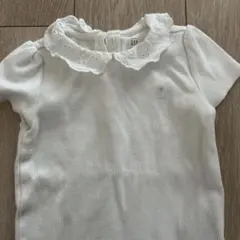baby GAP レース襟 ボディスーツ 18-24ヶ月 ホワイト