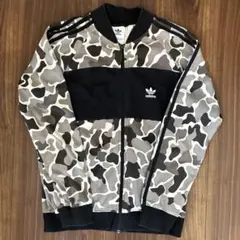 adidas originals 迷彩柄 トラックジャケット　size Oのサムネイル