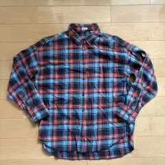 niko and... ビッグシャツ チェック柄　サイズ3