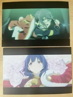 場面写ポストカード 来場特典 3週目 少女歌劇レヴュースタァライト 純那 薫子
