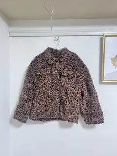 MURUA 豹柄　ファーコート