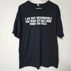 フルーツオブザルーム メッセージ Tシャツ XL ブラック 黒 古着のサムネイル
