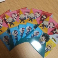 セイムス　僕のヒーローアカデミア コラボ　クリアファイル　5枚