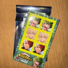 ジャンプショップ　新春キャンペーン限定デザインステッカー　僕のヒーローアカデミア