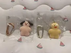 mojojojo フィギュアマスコット　イヌ&ヒヨコ