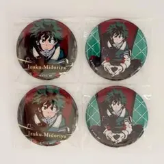 僕のヒーローアカデミア ヒーロープラザ ヒロプラ 座れ 缶バッジ 緑谷出久