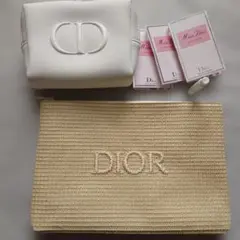 (未使用)Dior ノベルティポーチ＆フレグランスサンプル|