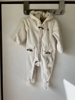 babyGap フリースロンパース ホワイト