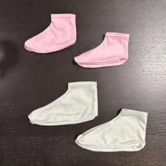 足袋　キッズ用　ピンク　グレー