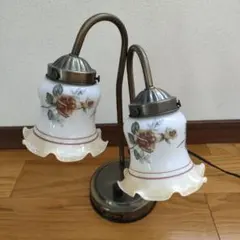 KOIZUMI 2灯式シャンデリア レトロ カントリー 木製 陶器製 - メルカリ