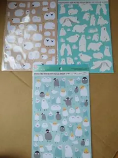 【300円】可愛い♡アニマルデザインシール3点セット