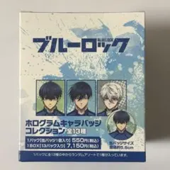 ブルーロック ホログラムキャラバッジコレクション　1BOX 13パック入り