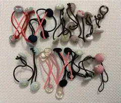 ファミリア ヘアゴムセット④ （中古）合計6セット12個入　一部購入ok