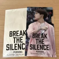 BTS BREAK THE SILENCE チケットホルダー　ミニクリアファイル