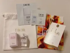 5点　Dior オードトワレ ミスディオール　ミニ香水　巾着　サンプル　スノー