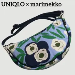 未使用 UNIQLO marimekko マリメッコ 花柄 ショルダーバッグ