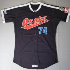 近鉄バファローズ 小野和義 実使用ユニフォーム 74番　アコム付