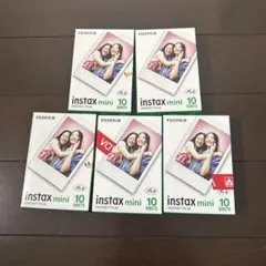 FUJIFILM instax mini インスタントフィルム 5パック