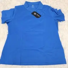 MOFIZ ポロシャツ メンズ 吸汗速乾 半袖 ブルー 新品未使用　スポーツ