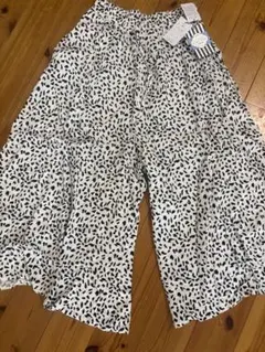 LOAN MORGANE レーヨンパンツ アニマル柄 M