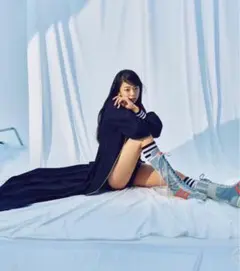 adidas SATIN DRESS DKBLUEのサムネイル