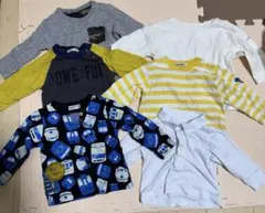 保育園着　トップス　ロンT 長袖　Tシャツ　80 まとめ売り　6点