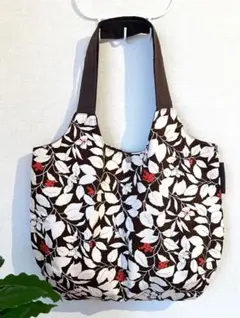 SALE⭐︎北欧柄☆ハンドメイド☆丸型エコバッグ