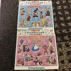 当時物Tokyo Disneyland ステッカー 2枚セット ミッキーマウス
