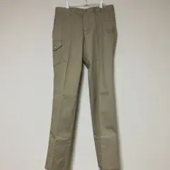 イグニオ ベージュ スリムフィット チノパン