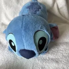 (未使用品)ディズニー　スティッチ　寝そべり　なでなでしてね　BIGぬいぐるみ
