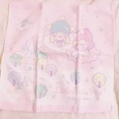 ★新品★　キキララ タオルハンカチ　ハンカチ　サンリオ　リトルツインスターズ