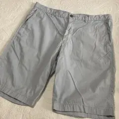 ライトブルーのメンズショートパンツXL