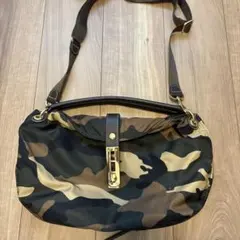 LA BAGAGERIE カモフラ柄 ショルダーバッグ 2WAYのサムネイル