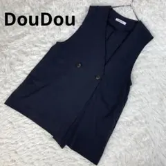 美品　DouDou　ドゥドゥ　接触冷感ベスト　チャコールグレー　02