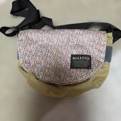 【MILESTO】ショルダーバッグ ブラック