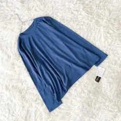 新品 《プレッツォ》 (M-L) クルーネックカットソー 長袖 インナー 薄手