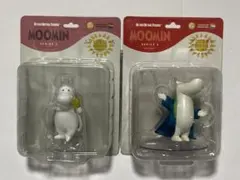 UDF フィギュア 2体セット ムーミントロール ガウンを着た冬のムーミン