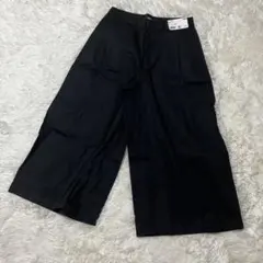 【新品】UNIQLO :C コットンキュロット ブラック L