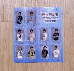 Disney ディズニー 声優の王子様 非売品チケットクリアファイル