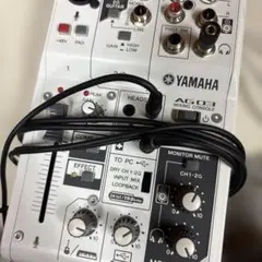 ジャンク】YAMAHA AG01 w コンデンサーマイク 本体 ホワイト - メルカリ
